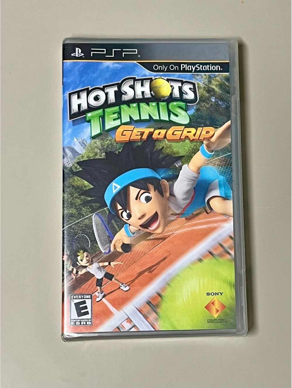 Hot Shots Tennis: Get a Grip (Sony PSP, 2010) BRAND NEW SEALED IN PLASTIC